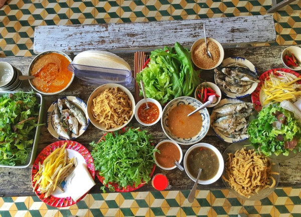 Món gỏi cá Nam Ô