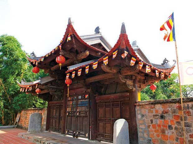 Cửa (cổng) chùa Kim Liên