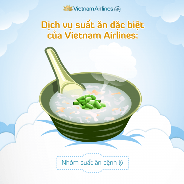 Các loại suất ăn đặc biệt của Vietnam Airlines