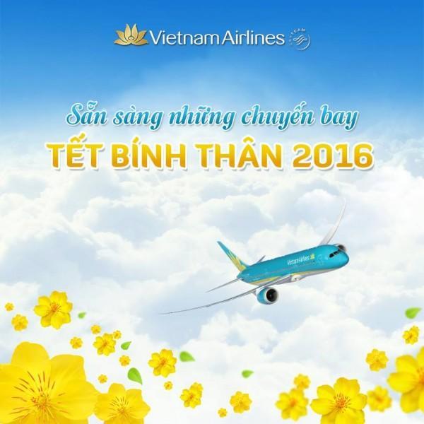 Vietnam Airlines và Vietjet Air tăng cường chuyến bay phục tết 2016