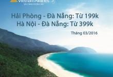 Vietnam Airlines siêu khuyến mãi vé máy bay đi Đà Nẵng