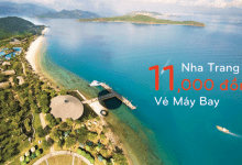 Vé máy bay đi Nha Trang chỉ 11000 đồng