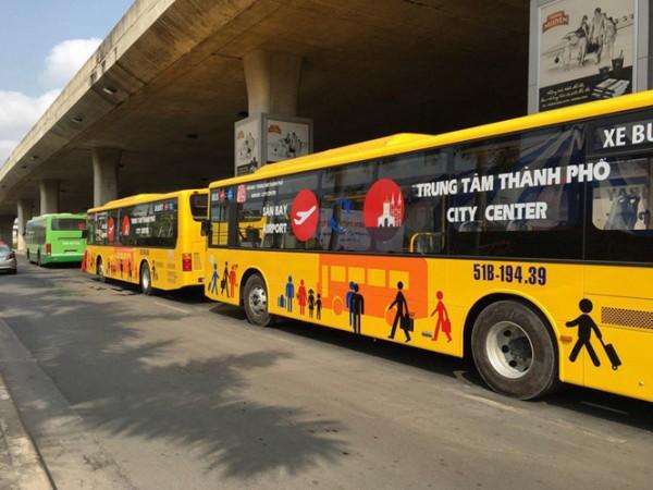 Chính thức mở tuyến xe buýt từ sân bay vào thành phố