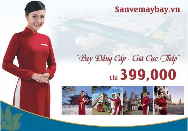 Ve may bay gia re Vietnam Airlines