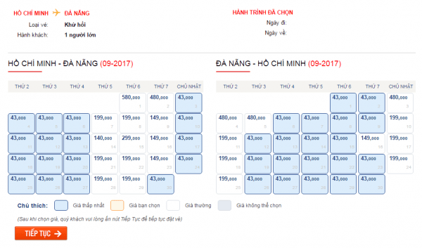 Vui hè thỏa thích với vé máy bay đi Đà Nẵng chỉ từ 43k