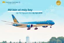Vietnam Airlines mở bán vé máy bay tết 2019