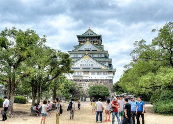 Lâu đài Osaka2