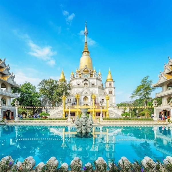Chùa Bửu Long – nét Thái Lan giữa lòng Sài Gòn