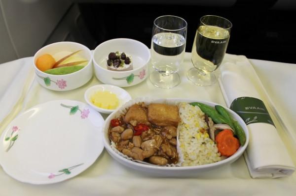 Eva Air Business Class Taipei-Hong Kong