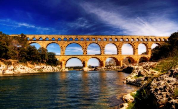 Cầu Pont du Gard, Pháp.1