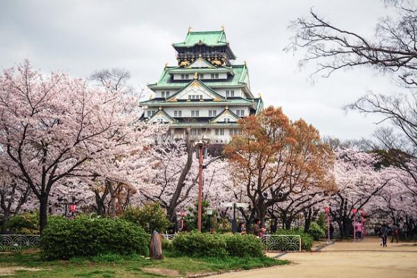 “Lâu đài Osaka” hùng vĩ