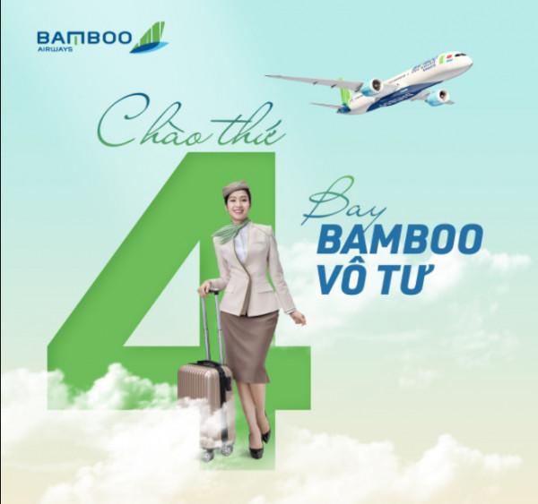 Vui xuân Nhâm Dần nhận ngàn vé 9k Bamboo Airways