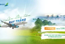 Đặt vé máy bay đi Hà Nội Bamboo Air giá rẻ 