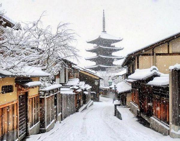 Du lịch Kyoto mùa đông - Vẻ đẹp cố đô trong tuyết