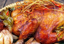 Món ăn thơm ngon trứ danh vùng Bảy Núi Gà đốt Ô Thum