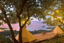 Chill cùng trải nghiệm camping Hồ Trị An cực lãng mạn