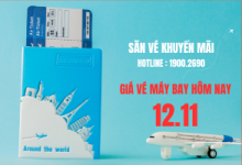 Cập nhật giá vé máy bay hôm nay ngày 12/11
