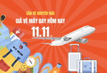 Cập nhật giá vé máy bay hôm nay ngày 11/11