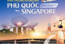 Sun PhuQuoc Airways mở bán đường bay thẳng Phú Quốc – Singapore
