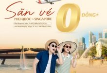 Săn vé 0 đồng bay Singapore cùng Sun PhuQuoc Airways