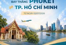 Vietnam Airlines khai thác đường bay thẳng Phuket – TP. Hồ Chí Minh