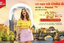 Trải nghiệm Châu Âu đẳng cấp cùng Vietjet